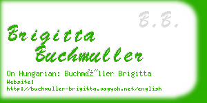 brigitta buchmuller business card